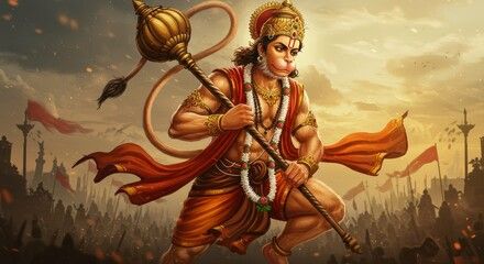 Chimur Hanuman Temple Maharashtra